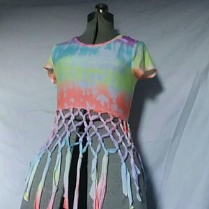 Tie-dye crop top